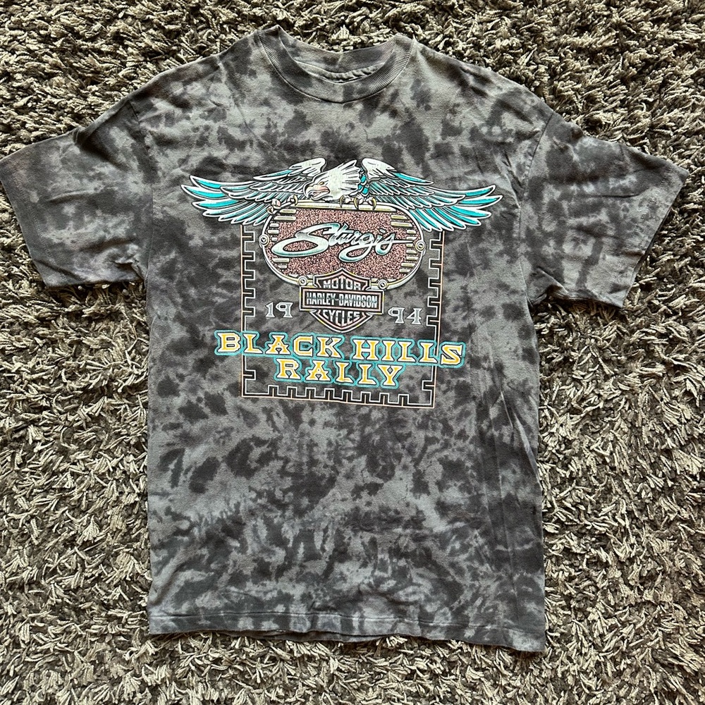 Vintage Harley Davidson 1994 Sturgis Shirt Single Stitch *Small*